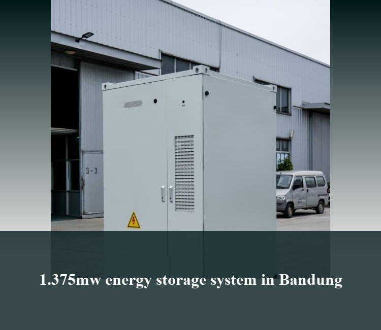 1.375mw energy storage system in Bandung