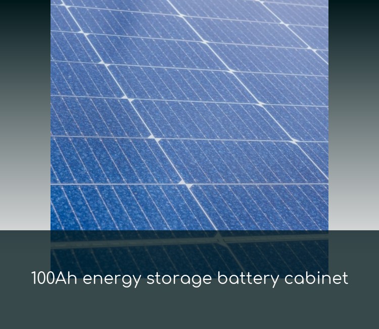 100Ah energy storage battery cabinet