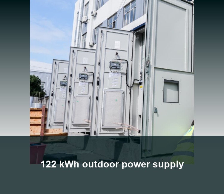 122 kWh outdoor power supply