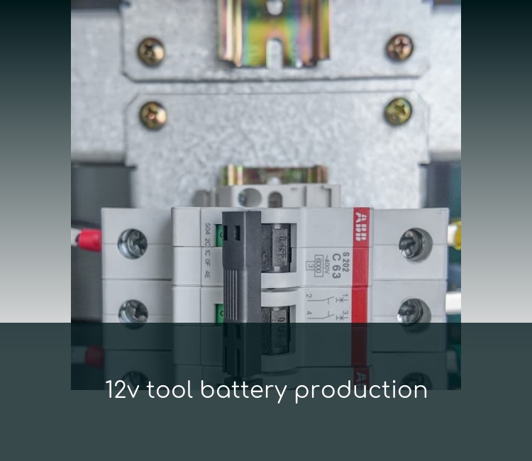 12v tool battery production