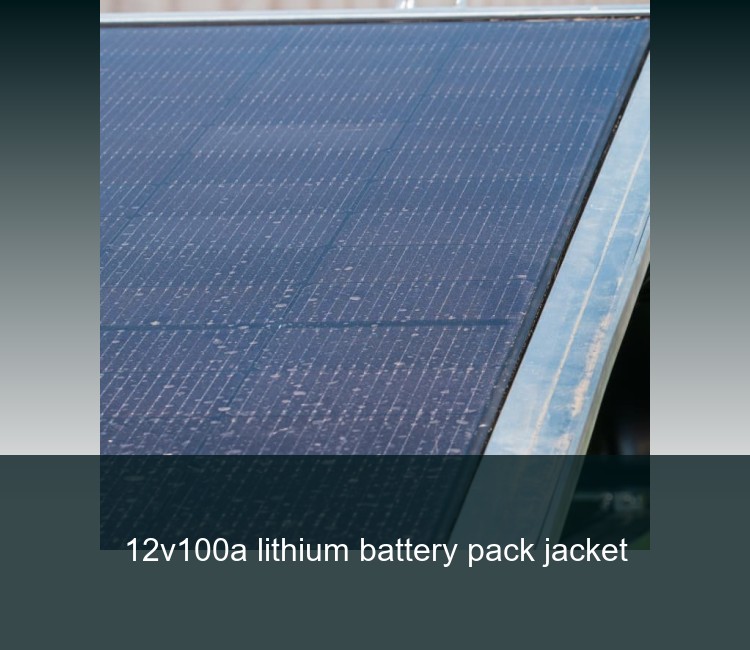 12v100a lithium battery pack jacket