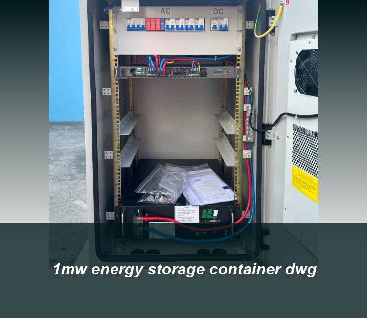 1mw energy storage container dwg