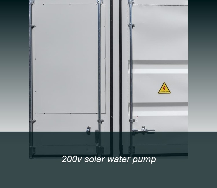 200v solar water pump