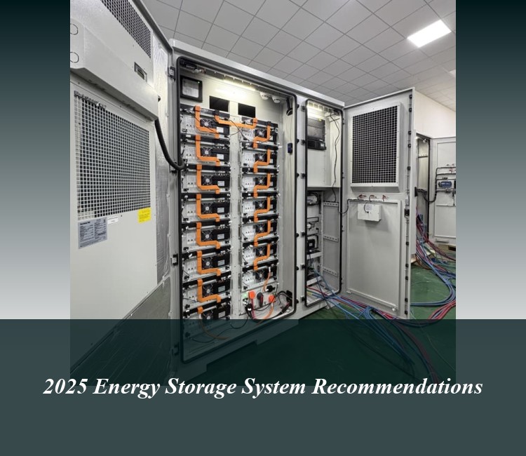 2025 Energy Storage System Recommendations