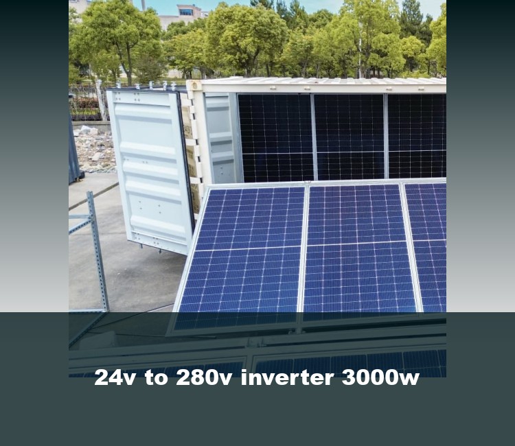 24v to 280v inverter 3000w