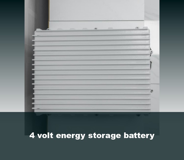 4 volt energy storage battery