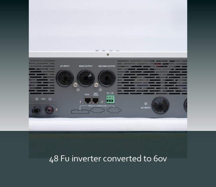 48 Fu inverter converted to 60v