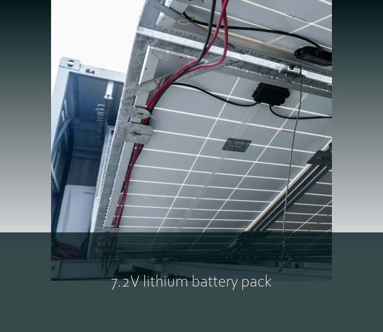 7.2V lithium battery pack