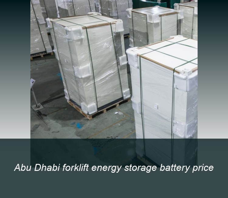 Abu Dhabi forklift energy storage battery price
