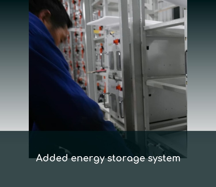 Added energy storage system
