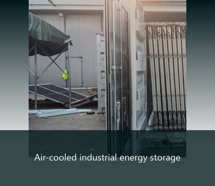 Air-cooled industrial energy storage