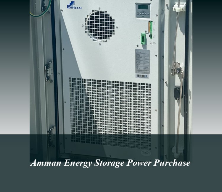 Amman Energy Storage Power Purchase