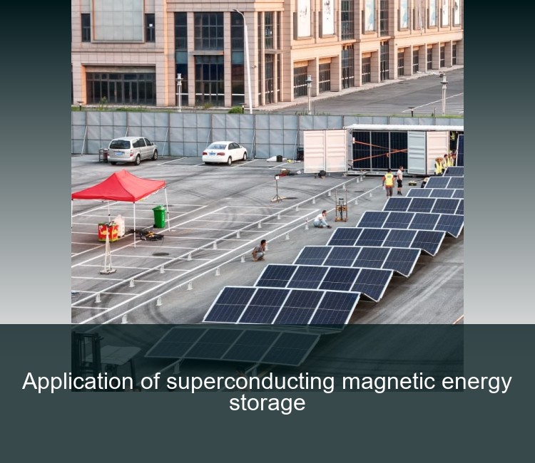 Application of superconducting magnetic energy storage