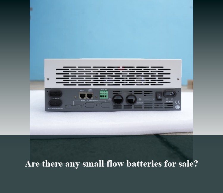 Are there any small flow batteries for sale?
