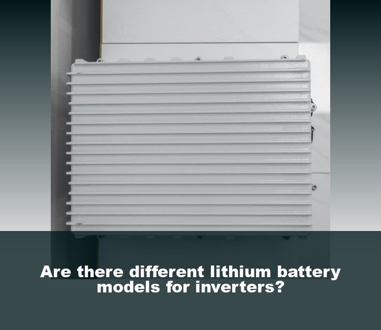 Are there different lithium battery models for inverters?