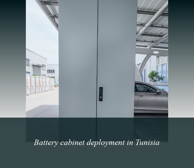 Battery cabinet deployment in Tunisia