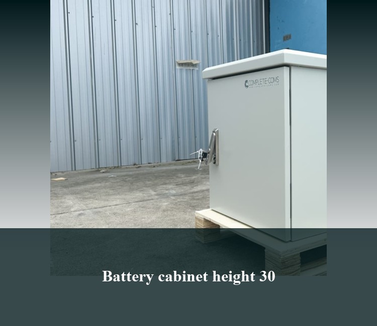 Battery cabinet height 30