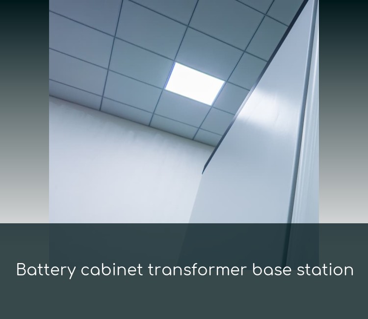 Battery cabinet transformer base station