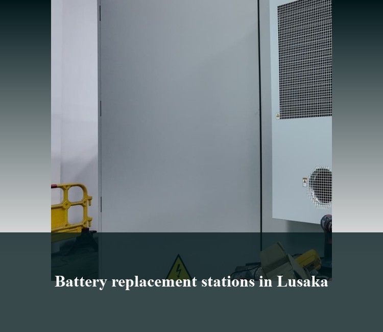 Battery replacement stations in Lusaka