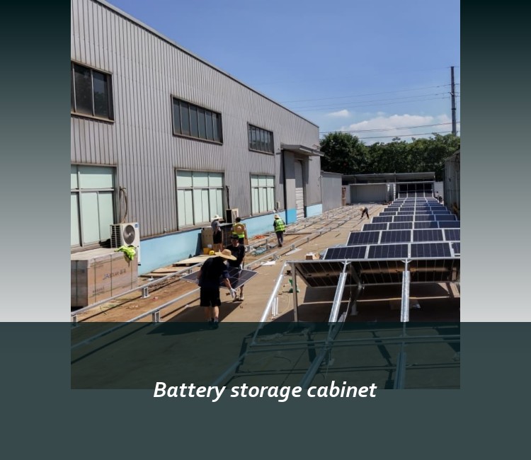 Battery storage cabinet