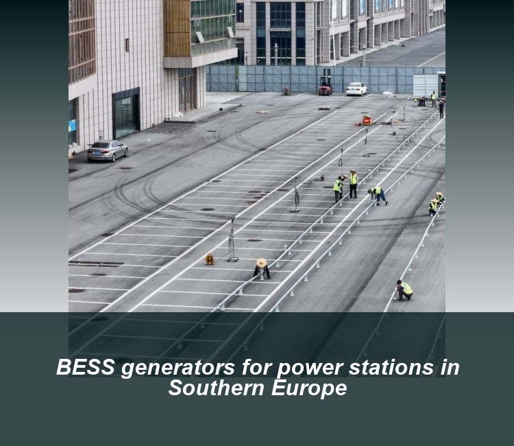 BESS generators for power stations in Southern Europe