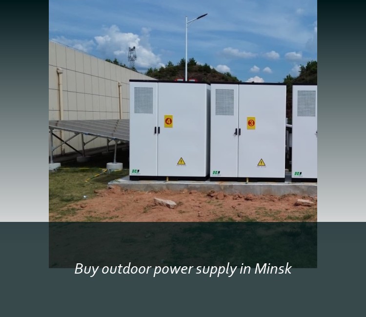 Buy outdoor power supply in Minsk