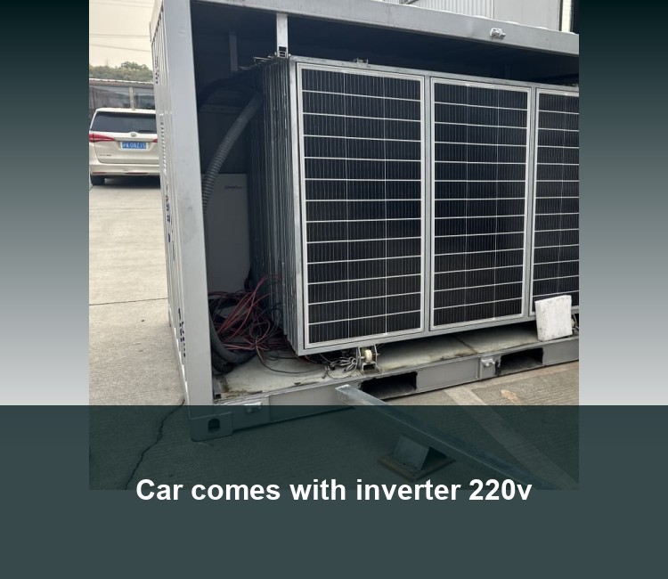 Car comes with inverter 220v