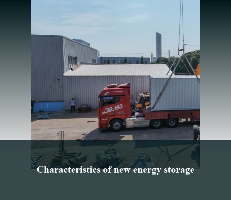 Characteristics of new energy storage