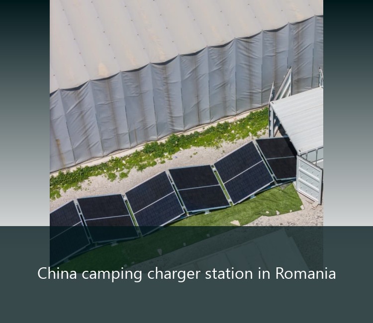 China camping charger station in Romania