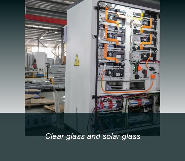 Clear glass and solar glass