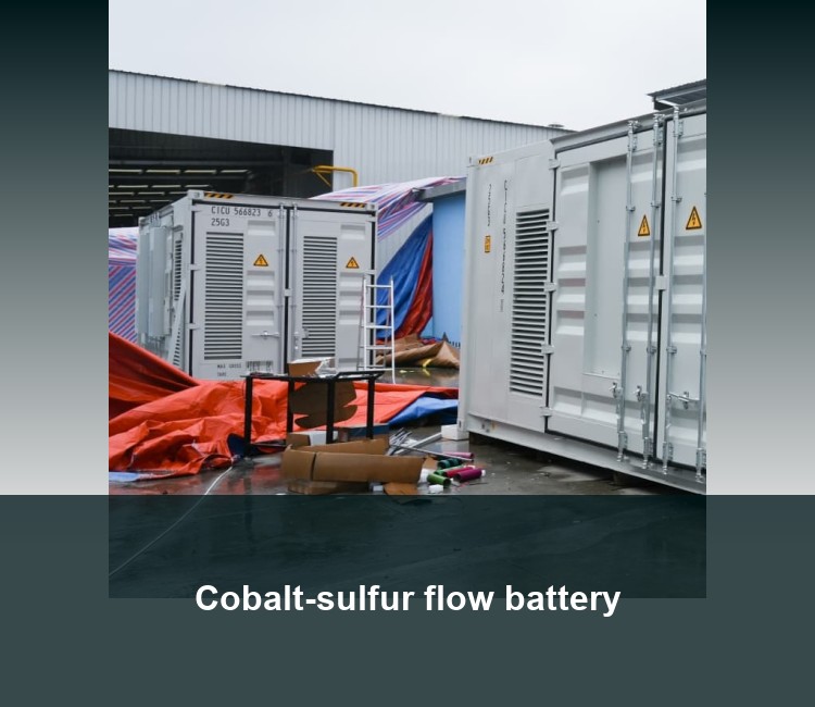 Cobalt-sulfur flow battery