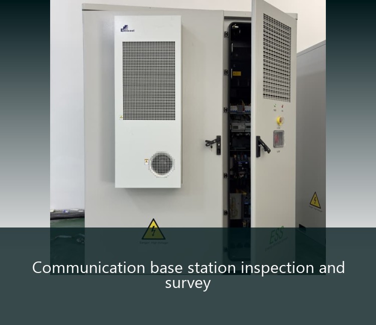 Communication base station inspection and survey