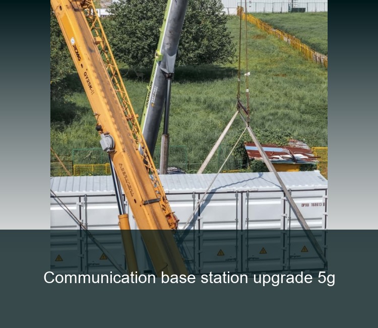 Communication base station upgrade 5g