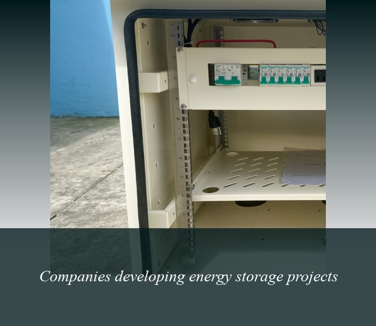 Companies developing energy storage projects