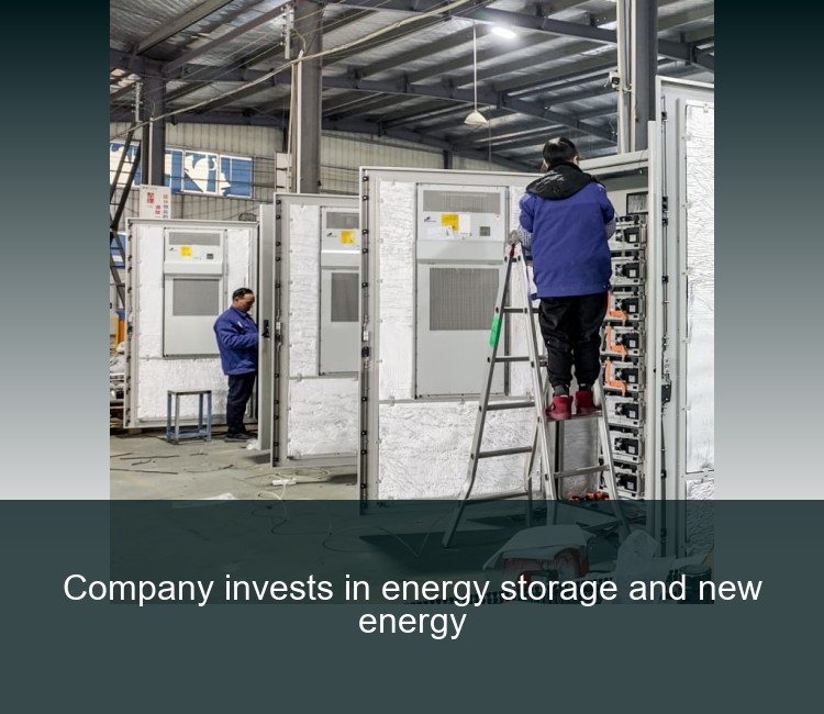 Company invests in energy storage and new energy