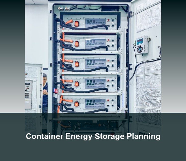 Container Energy Storage Planning
