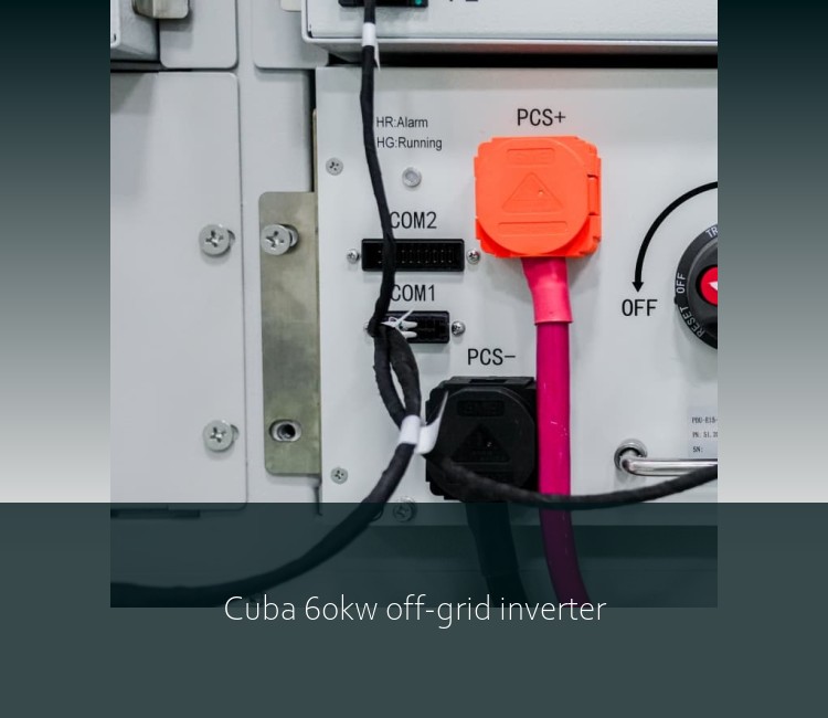 Cuba 60kw off-grid inverter