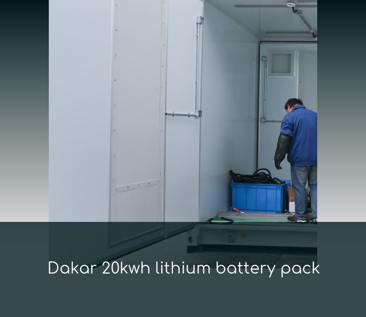 Dakar 20kwh lithium battery pack