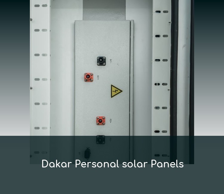 Dakar Personal solar Panels