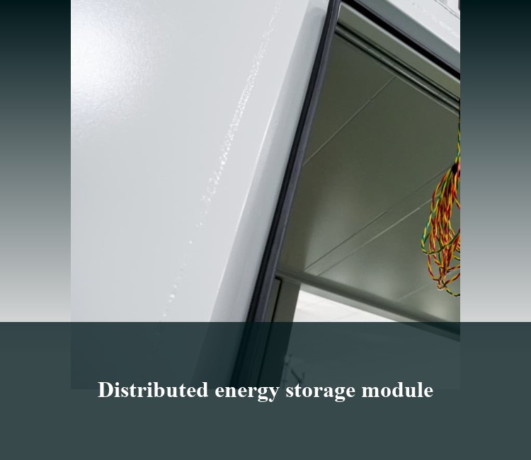 Distributed energy storage module