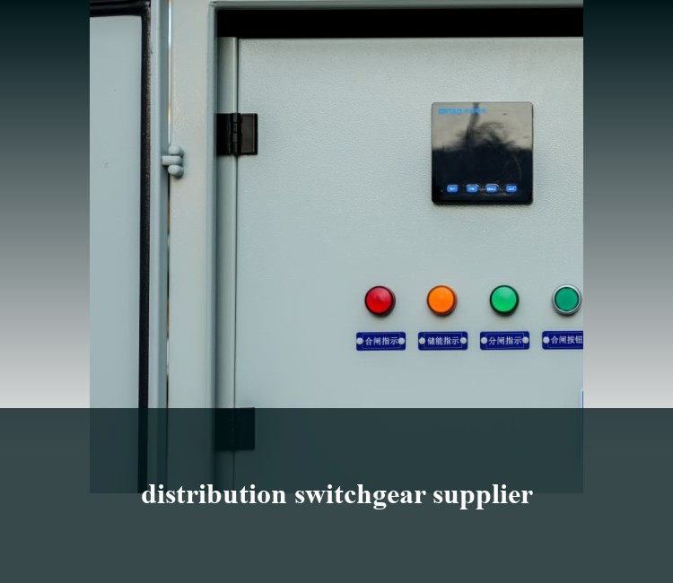 distribution switchgear supplier