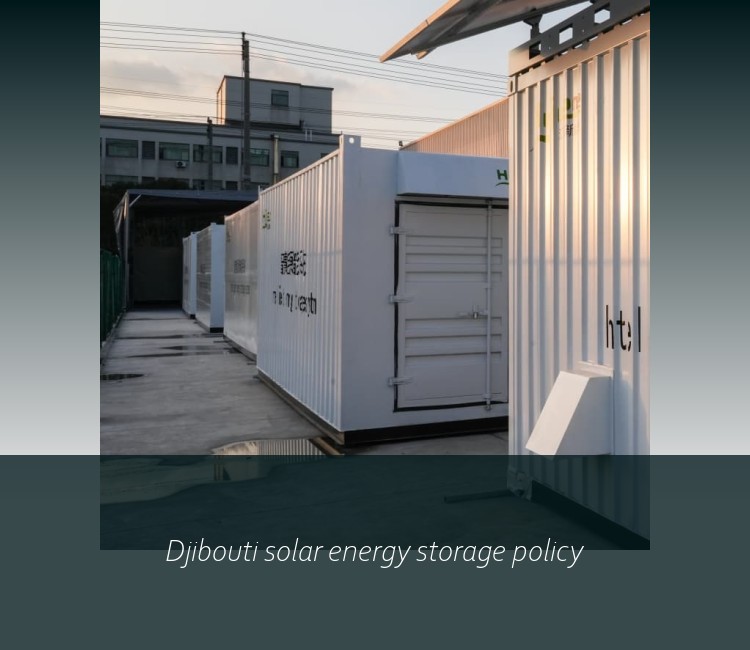 Djibouti solar energy storage policy