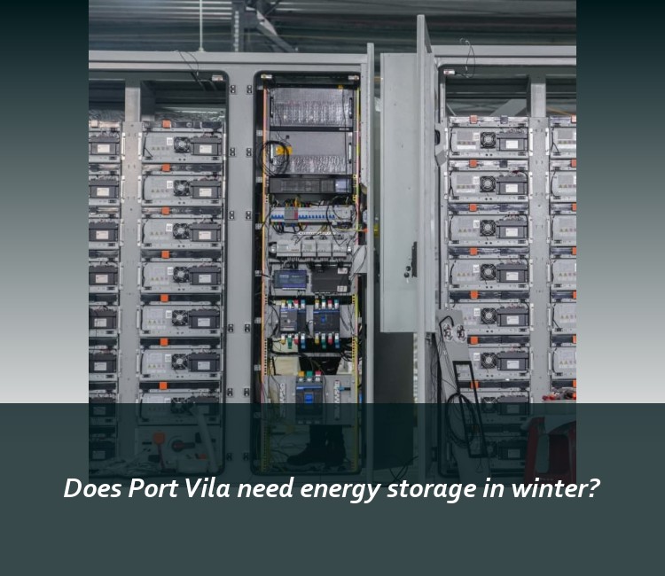 Does Port Vila need energy storage in winter?