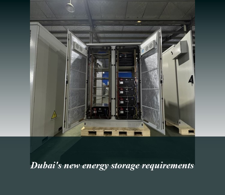 Dubai's new energy storage requirements