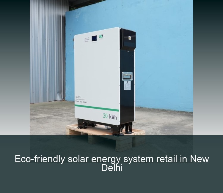 Eco-friendly solar energy system retail in New Delhi