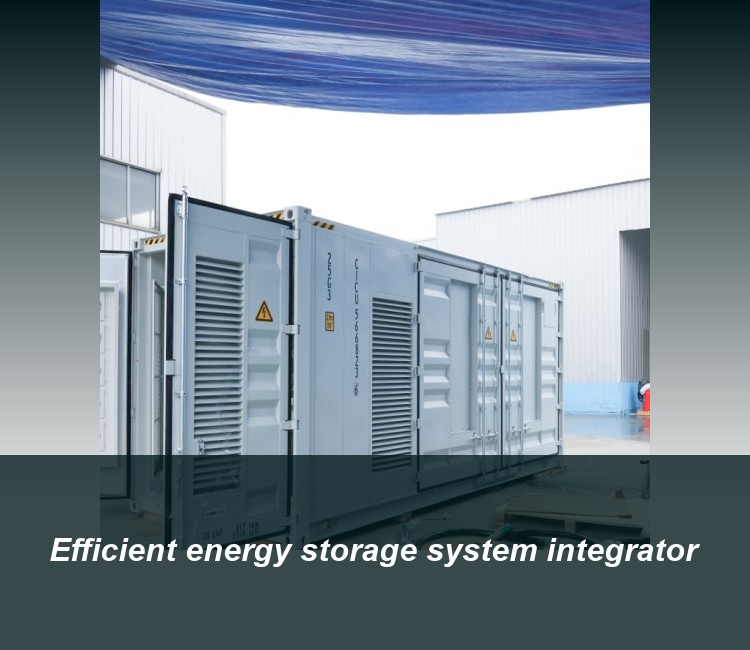 Efficient energy storage system integrator