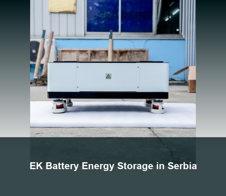 EK Battery Energy Storage in Serbia