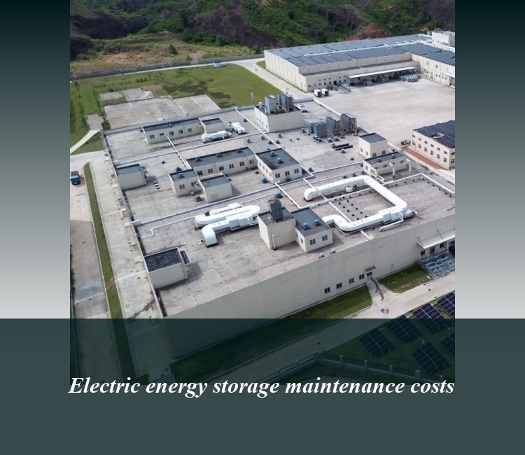 Electric energy storage maintenance costs