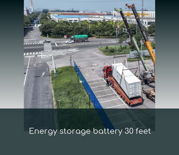 Energy storage battery 30 feet