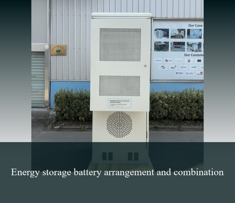 Energy storage battery arrangement and combination